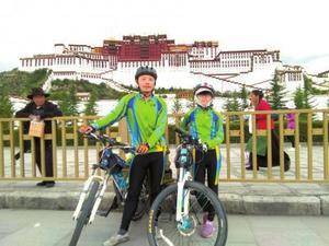 25天骑行2250公里 四川10岁女孩再战川藏线成功